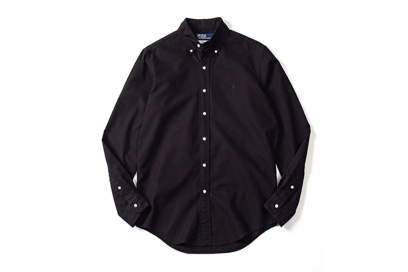 Polo Ralph Lauren Launches Exclusive "Black Collection" for Ron Herman sleek classics crew neck t-shirts sorts oxford shirts 