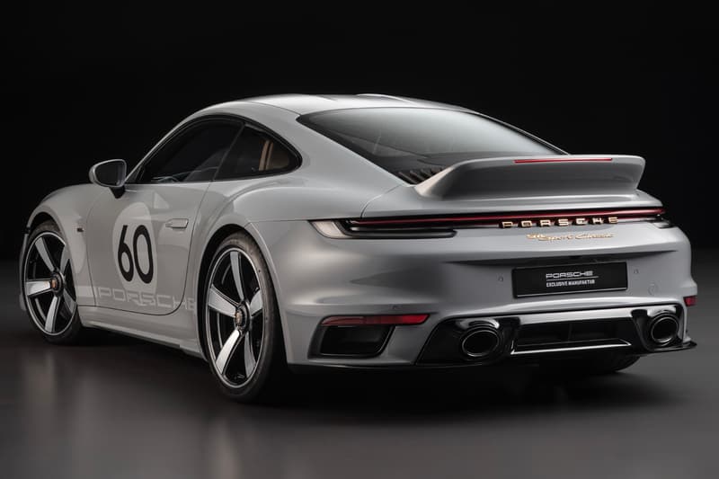 Porsche 911 Sport Classic Turbo S First Official Look Ducktail Carrera RS 2.7 3.7-liter twin-turbo flat-six engine Retro Design Details For Sale