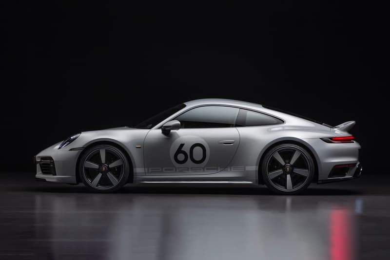 Porsche 911 Sport Classic Turbo S First Official Look Ducktail Carrera RS 2.7 3.7-liter twin-turbo flat-six engine Retro Design Details For Sale