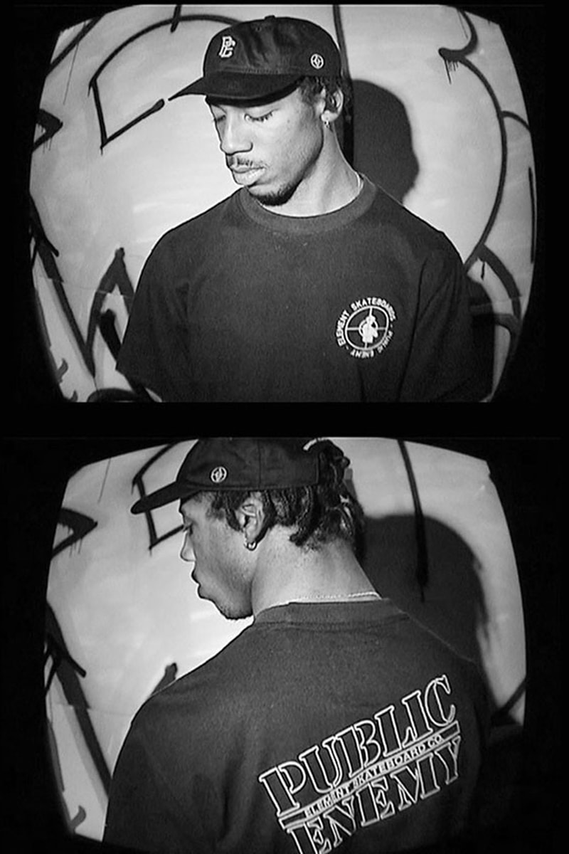 Public Enemy and Element Skateboards Bring the Noise for Latest NYC Inspired Capsule Harold hunter foundation t shirt hoodie polo bucket hat socks pouches release info date price news