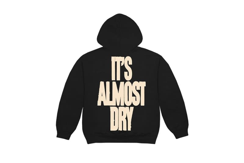 pusha t its almost dry merch hoodies sweatshirts tees cd release info date store list buying guide photos price 