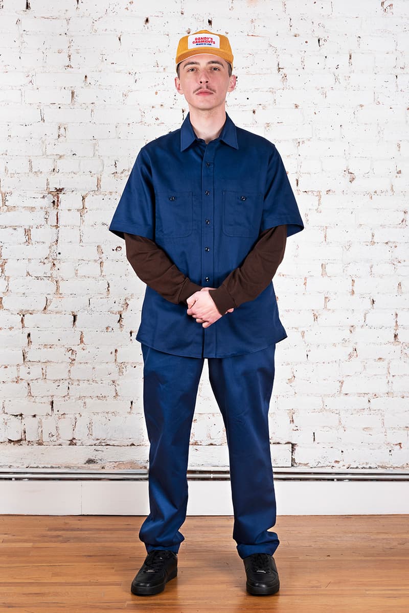 Randy's Garments Spring/Summer 2022 Lookbook release information New York workwear