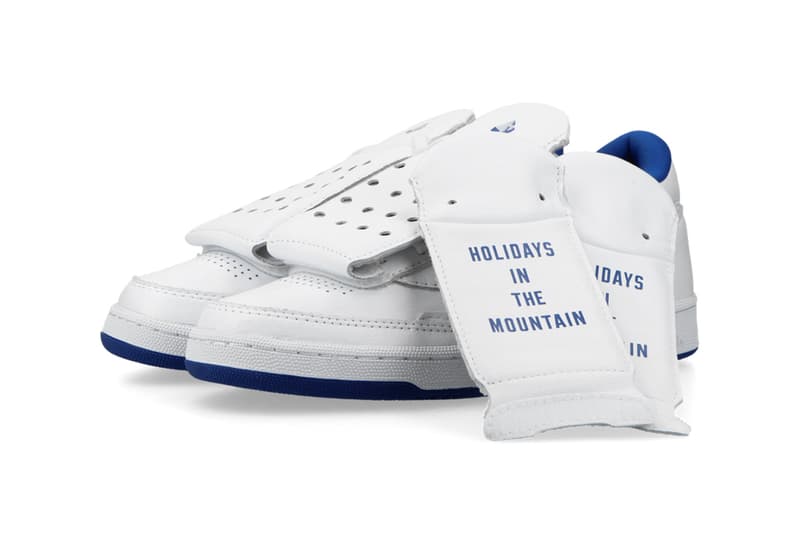 Mountain Research x Reebok Club C Mid II FTWWHT/COBALT/CHALK Release 2022