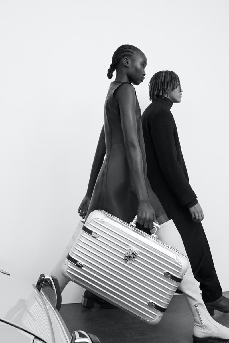 RIMOWA x Porsche hand-Carry Case Pepita Collab RIMOWA and Porsche Continue Their Pursuit of Perfection With Latest Limited Edition Cases cologne germany iconic special edition porsche 911 porsche 901 