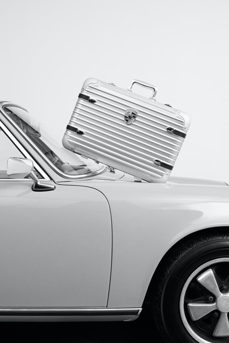 RIMOWA x Porsche hand-Carry Case Pepita Collab RIMOWA and Porsche Continue Their Pursuit of Perfection With Latest Limited Edition Cases cologne germany iconic special edition porsche 911 porsche 901 