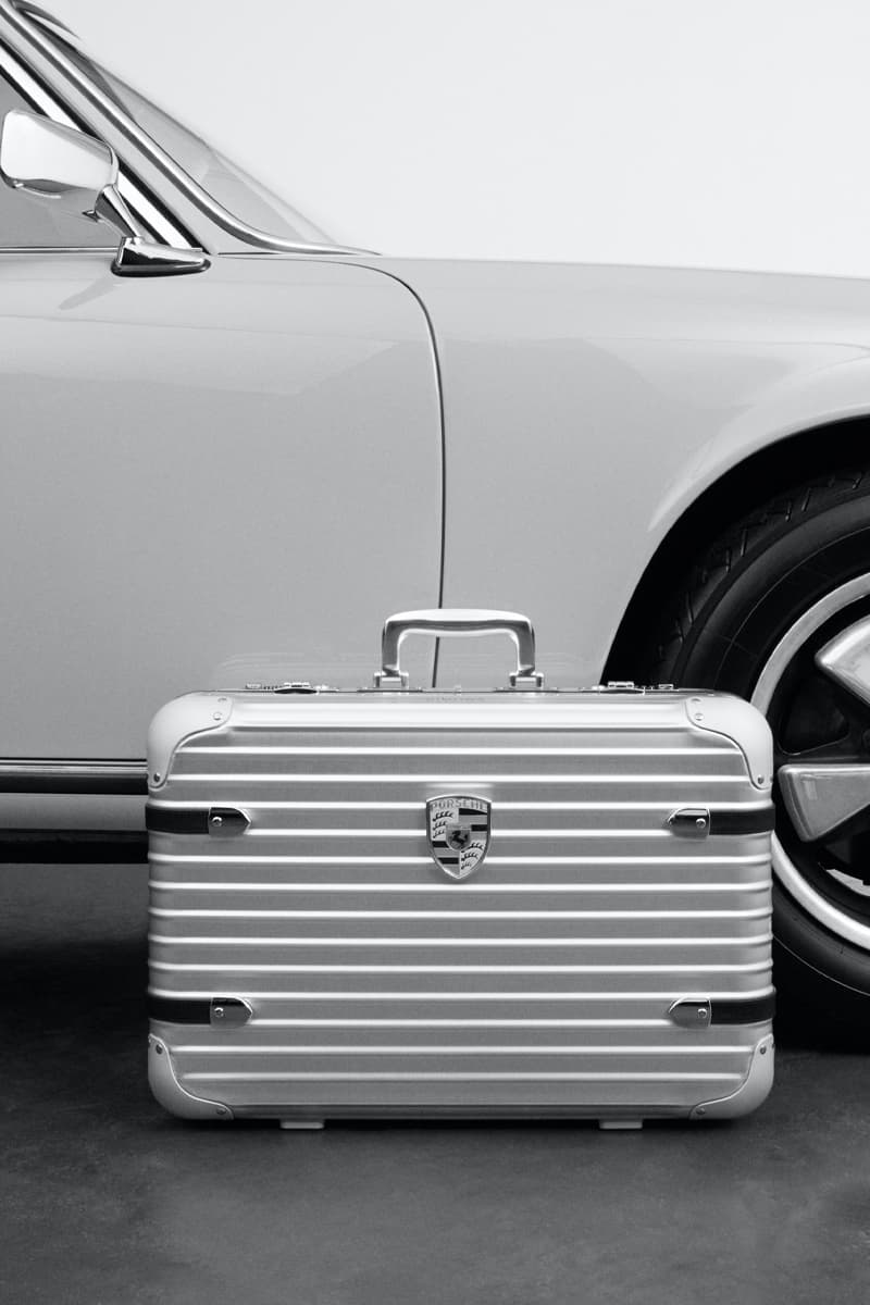 RIMOWA x Porsche hand-Carry Case Pepita Collab RIMOWA and Porsche Continue Their Pursuit of Perfection With Latest Limited Edition Cases cologne germany iconic special edition porsche 911 porsche 901 