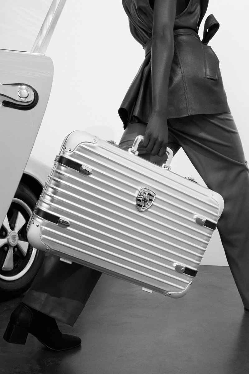 RIMOWA x Porsche hand-Carry Case Pepita Collab RIMOWA and Porsche Continue Their Pursuit of Perfection With Latest Limited Edition Cases cologne germany iconic special edition porsche 911 porsche 901 