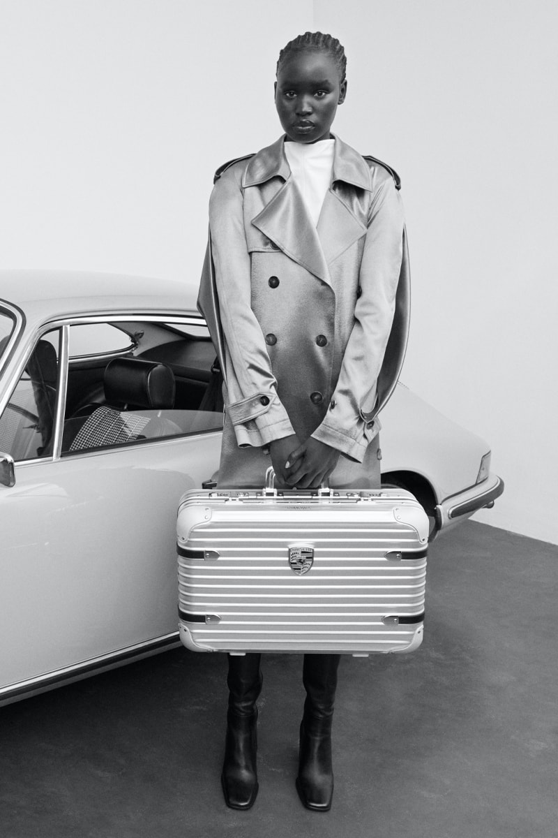 RIMOWA x Porsche hand-Carry Case Pepita Collab RIMOWA and Porsche Continue Their Pursuit of Perfection With Latest Limited Edition Cases cologne germany iconic special edition porsche 911 porsche 901 
