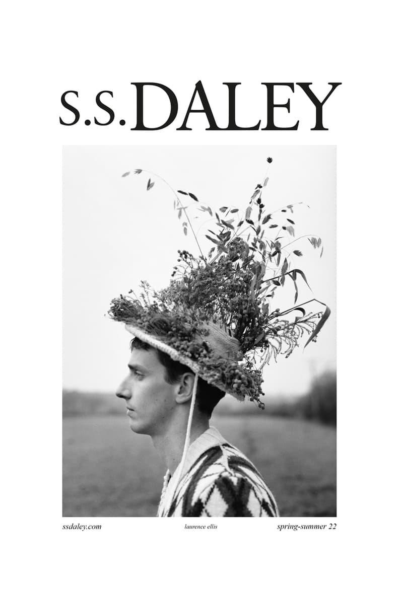 S.S.DALEY Spring/Summer 2022 Campaign Harry Lambert Harry Styles Cornwall British Countryside Sustainable Wool Farming Steven Stokey-Daley