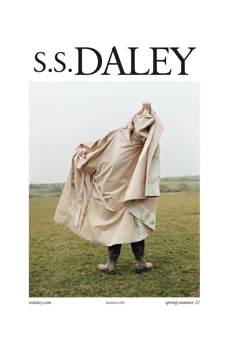 S.S.DALEY Spring/Summer 2022 Campaign Harry Lambert Harry Styles Cornwall British Countryside Sustainable Wool Farming Steven Stokey-Daley