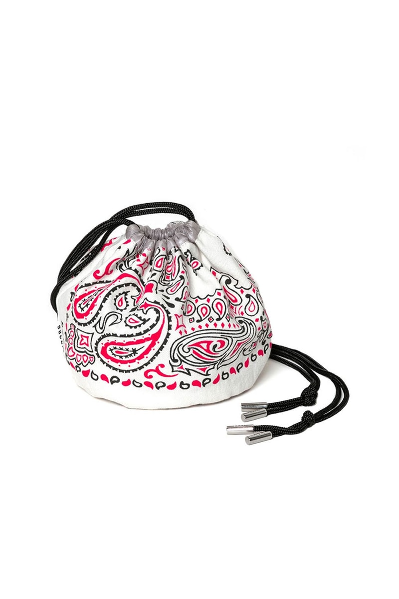 sacai chitose abe spring summer 2022 ss22 t shirts bags knapsack tote bag paisley release info date price