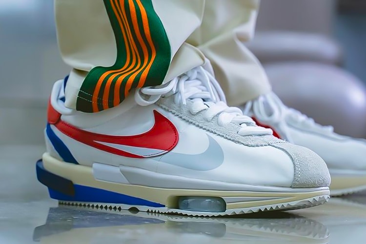 Take an On-Foot Look at the sacai x Nike Cortez