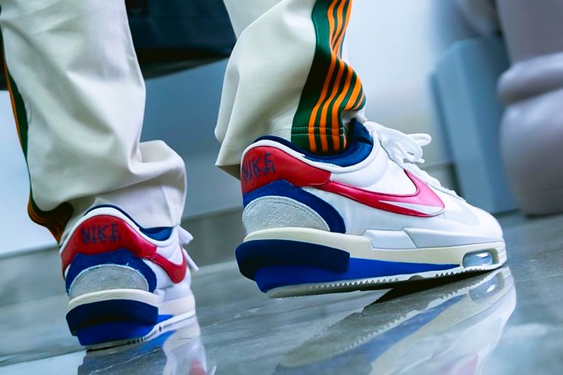 sacai Nike Cortez On-Foot Look Release Info Date Buy Price Chitose Abe