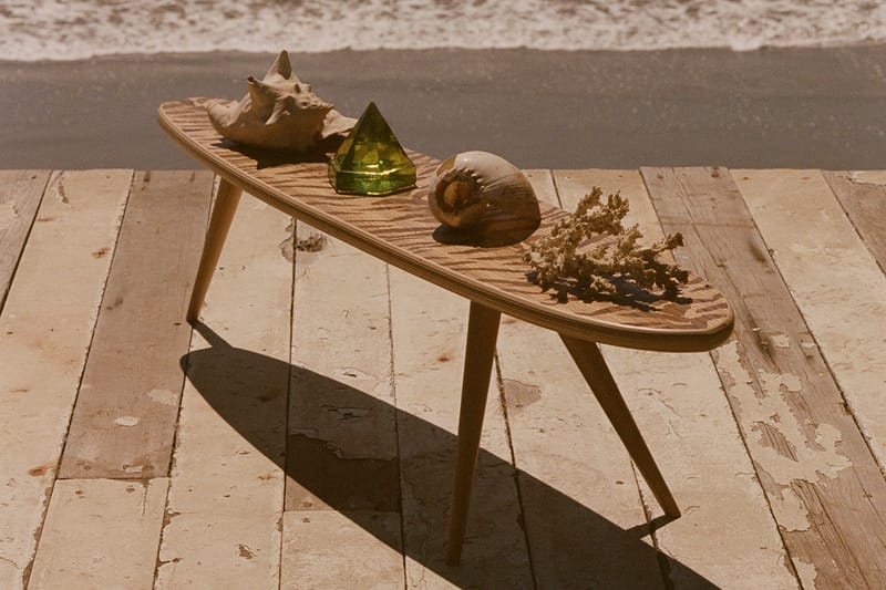 Saint Laurent Rive Droite Taps HERVET-MANUFACTURIER for Longboard-Inspired Coffee Tables