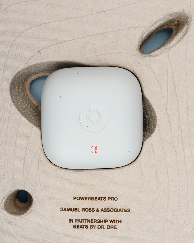 Samuel Ross SR_A and Beats by Dr. Dre Have Teamed Up Again for Custom Powerbeats Pro Earbuds