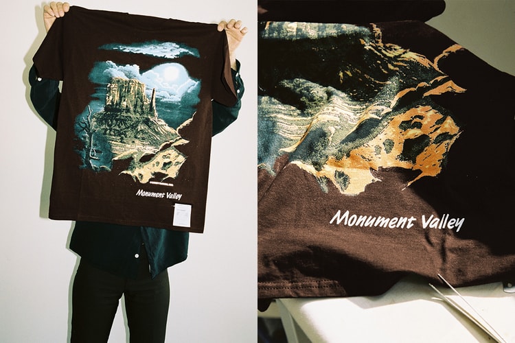 Satisfy Has "Re-Possessed" 20 Monument Valley Souvenir Tees For Its Latest Drop