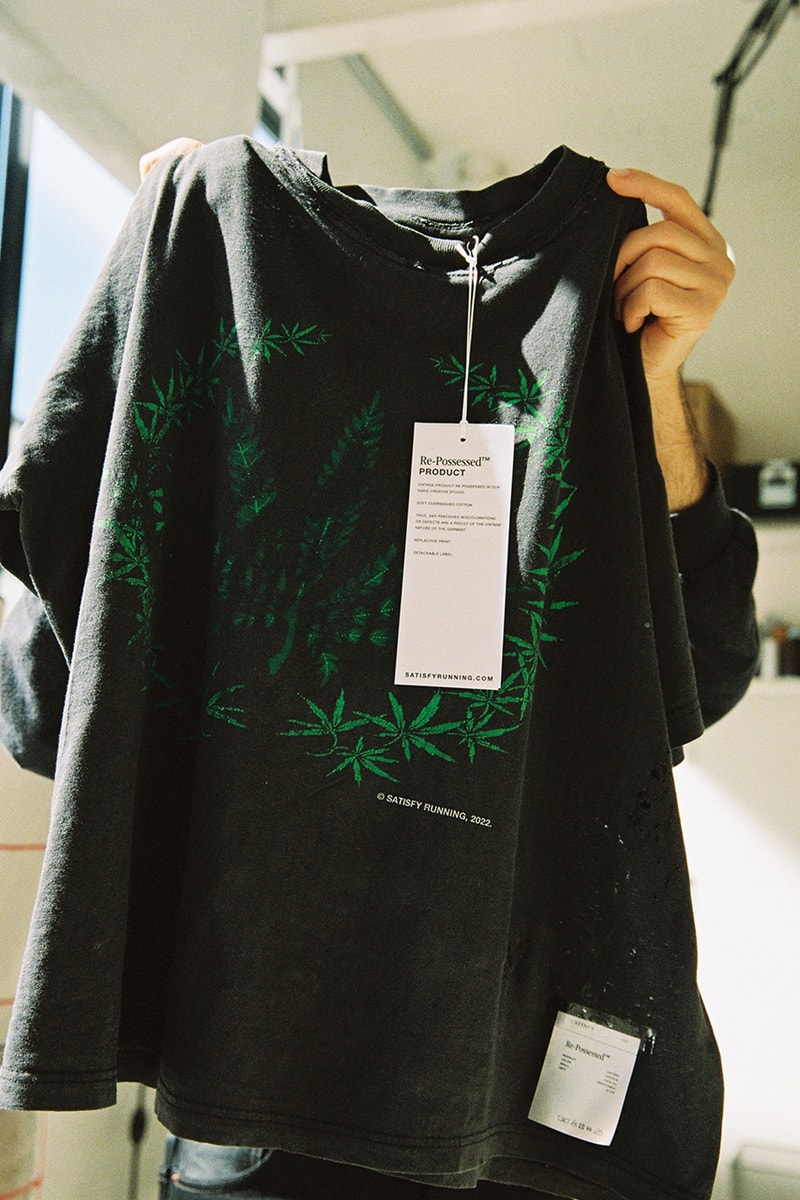 Satisfy 420 Re-Possessed Collection Release Info running Paris brand luxury activewear 