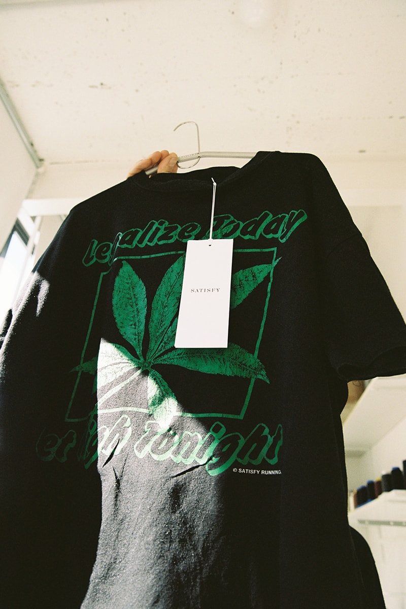 Satisfy 420 Re-Possessed Collection Release Info running Paris brand luxury activewear 