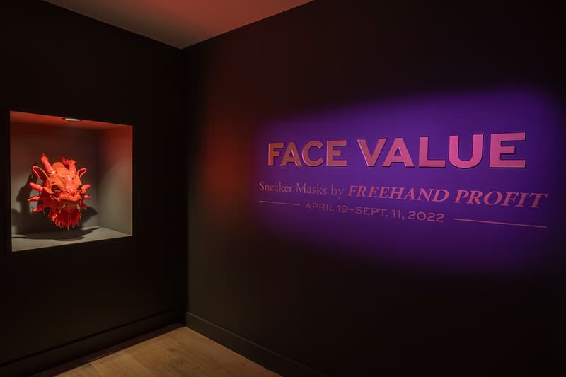 scad freehand profit face value sneaker masks exhibition info photos