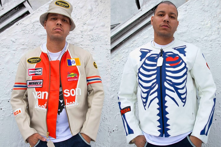 Scarr's Pizza and Fly Geenius Come Together for Vanson Leathers Capsule