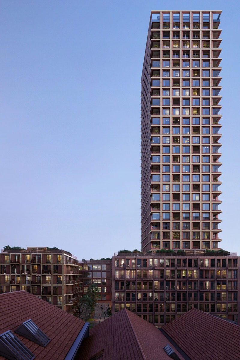 Schmidt Hammer Lassen to Build World’s Tallest Timber Tower Rocket & Tigerli Winterthur