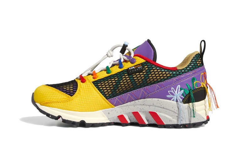 Sean Wotherspoon x adidas Originals Equipment Support 93 CORDURA Nylon Bold Gold / Red / Active Purple Product code GX3893 Release Information SW