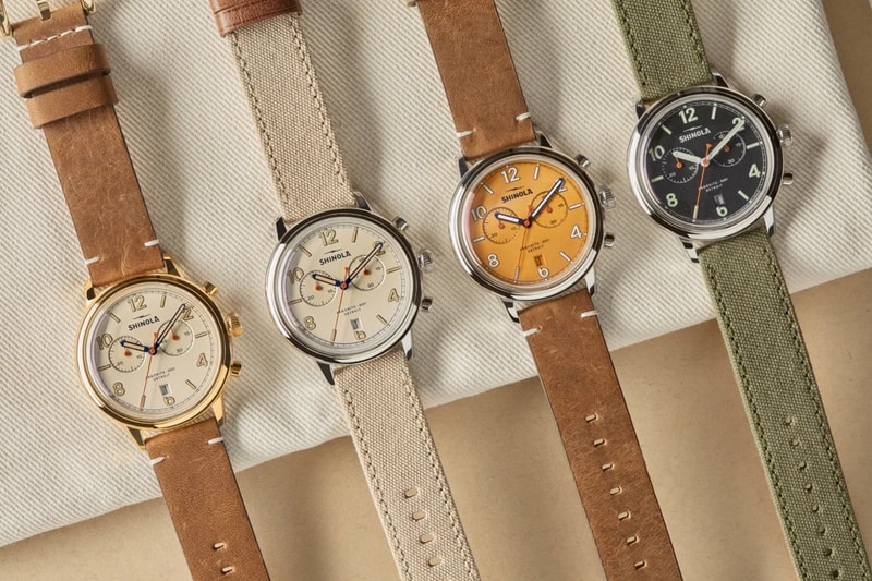 shinola detroit michigan sand dunes traveler chronograph swiss quartz movement watches accessories 