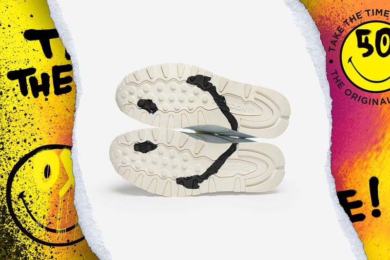 smiley reebok classic leather pump graffiti white tear away release date info store list buying guide photos price 