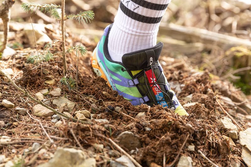 Snow Peak and Salomon by Working Class Heroes lookbook XT-6 hiking menswear UK store retailer Cumbria