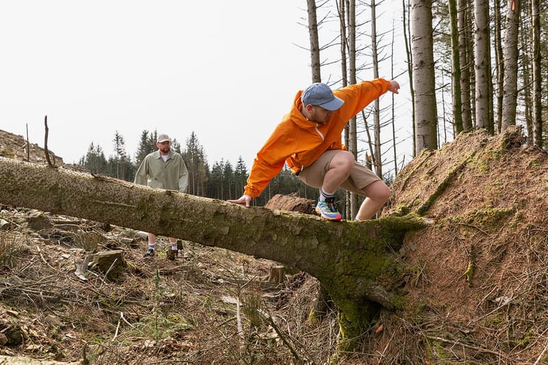 Snow Peak and Salomon by Working Class Heroes lookbook XT-6 hiking menswear UK store retailer Cumbria