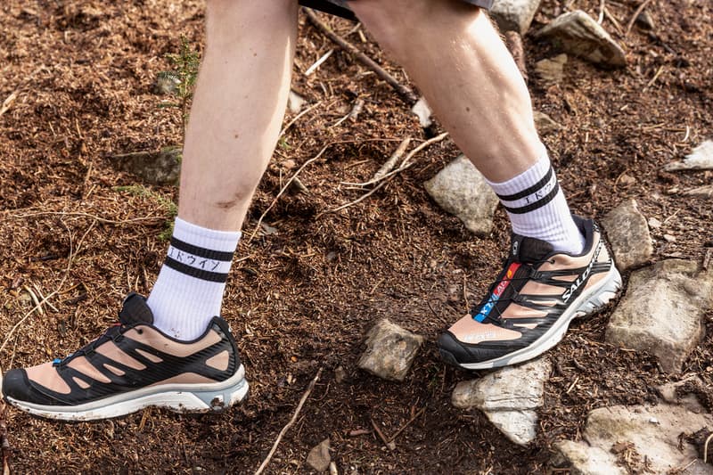 Snow Peak and Salomon by Working Class Heroes lookbook XT-6 hiking menswear UK store retailer Cumbria