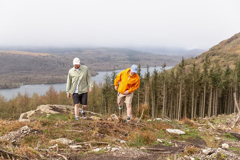Snow Peak and Salomon by Working Class Heroes lookbook XT-6 hiking menswear UK store retailer Cumbria