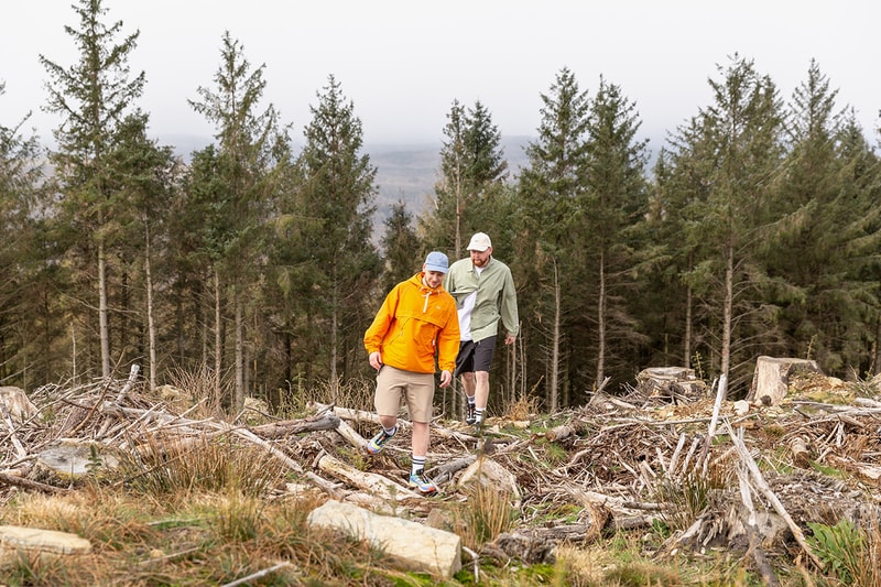 Snow Peak and Salomon by Working Class Heroes lookbook XT-6 hiking menswear UK store retailer Cumbria