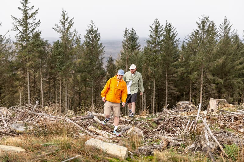 Snow Peak and Salomon by Working Class Heroes lookbook XT-6 hiking menswear UK store retailer Cumbria