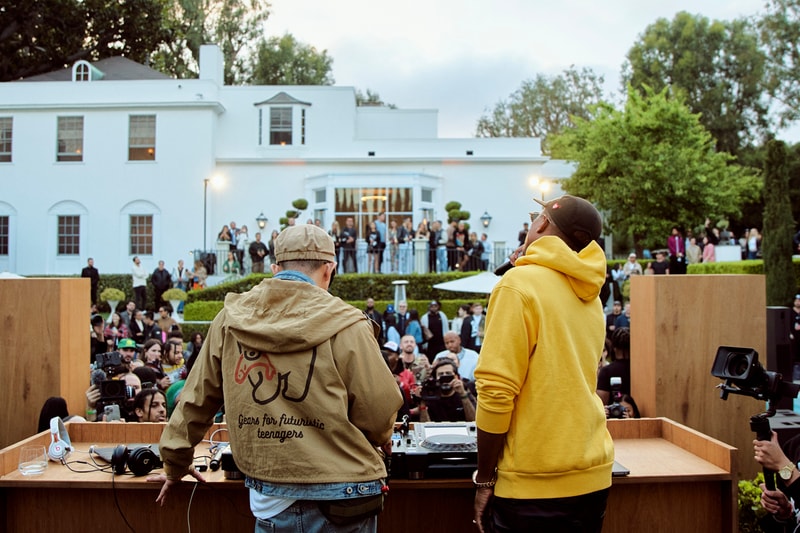 nigo spotify music album pharrell pusha t rap hip-hop release party los angeles ghetto gastro