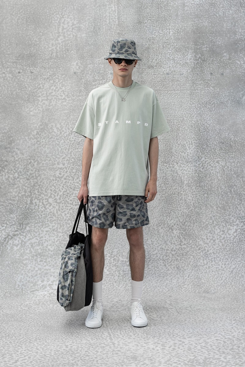 los angeles chris stamp native beach sunny surfing surfer matte nylon prints camo-leopard warm weather