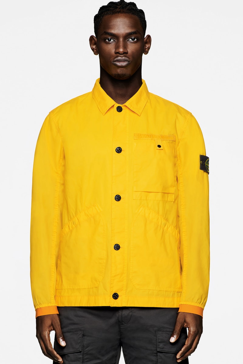 Stone Island "AGGRESSIVE GOMMATO" outerwear capsule for Spring Summer 2022