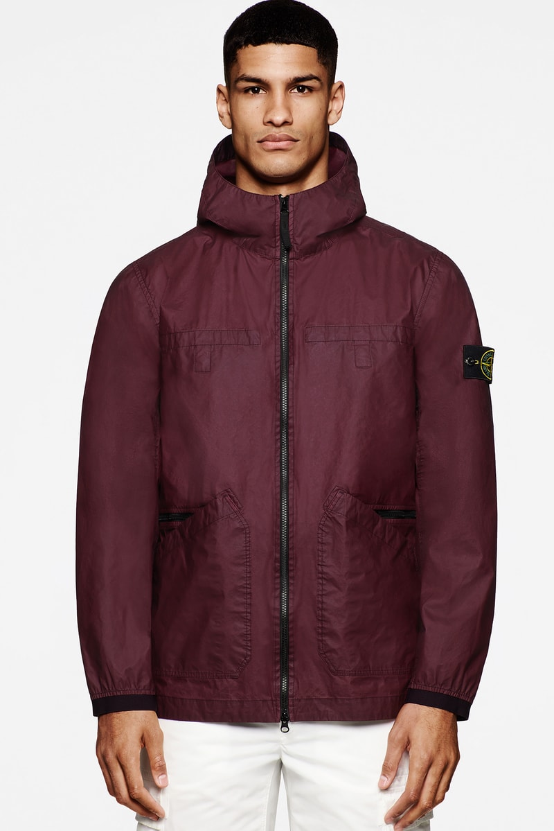 Stone Island "AGGRESSIVE GOMMATO" outerwear capsule for Spring Summer 2022