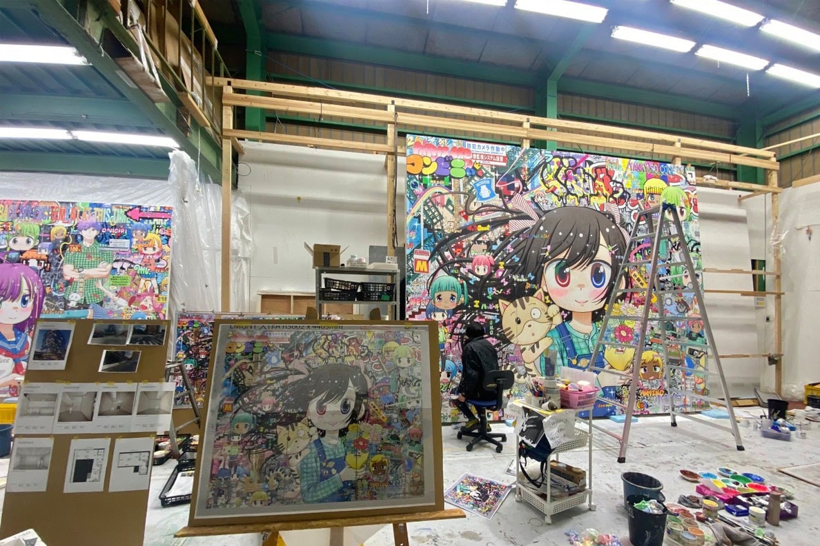 Studio Visits: Mr lehmann maupin exhibition new york city beyond the alley there cartoon anime manga otaku culture superflat imaginative works date location interview news 