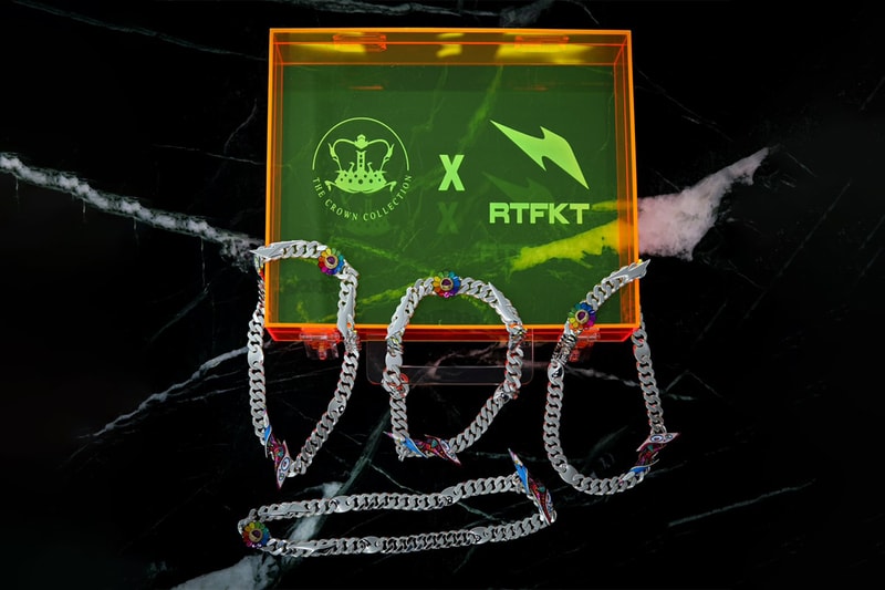 Takashi Murakami RTFKT The Crown Collection Custom Chain 