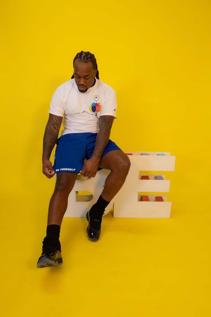 Taylor Bennett Drops New Limited-Edition Be Yourself Capsule Collection With Champion