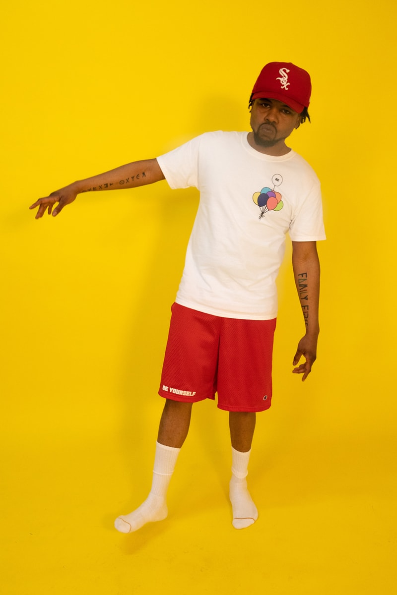 Taylor Bennett Drops New Limited-Edition Be Yourself Capsule Collection With Champion