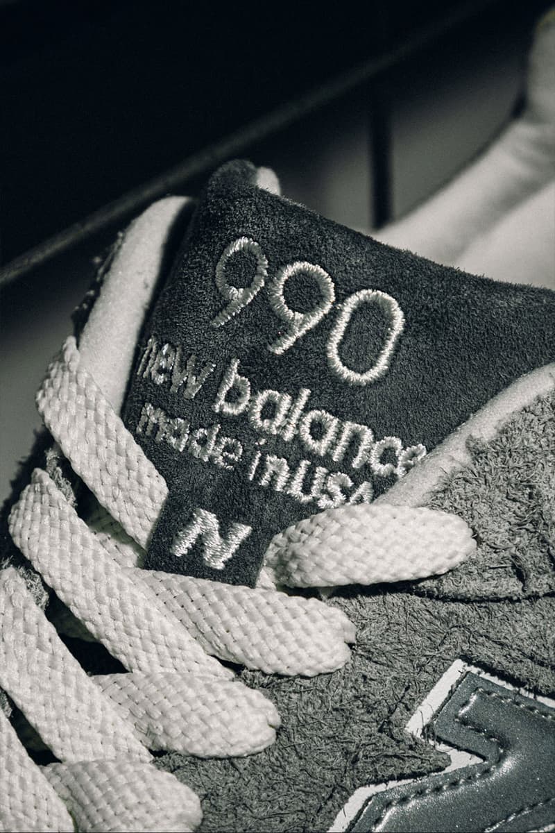 Teddy Santis New Balance MADE in USA 990v2 & 990v3 HBX Release Info Closer Look Buy Price m990tg3 m990td2 Gray Suede 