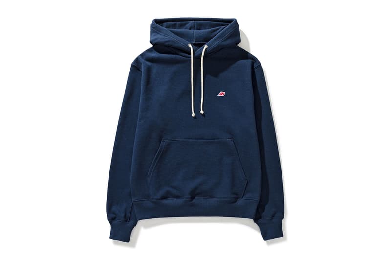 Teddy Santis New Balance MADE IN USA Collection Apparel Items HBX Release Info Buy Price Hoodies Sweatshirts T-shirts Shorts Sweatpants Indigo Navy Grey Black Cotton Jersey