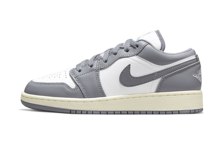 The Air Jordan 1 Low is Arriving in "Vintage Grey"