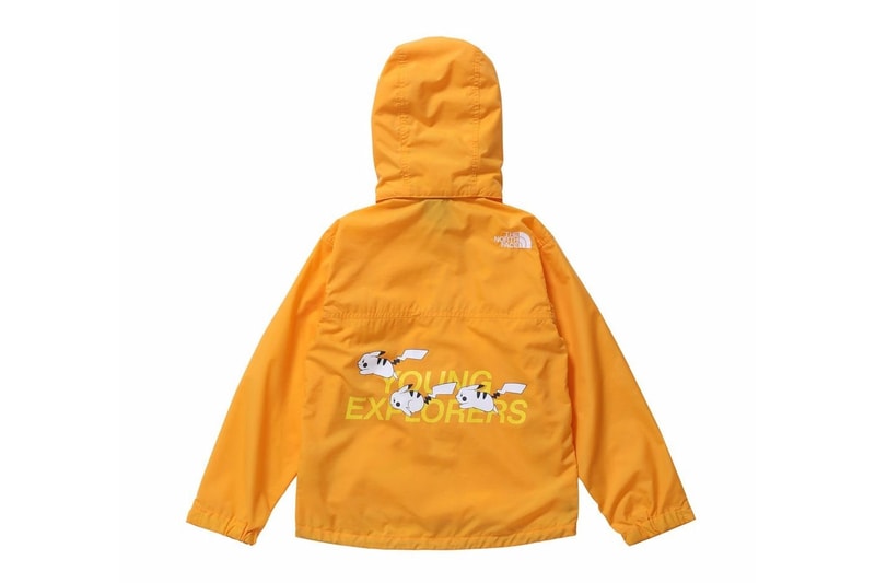 The North Face Pokemon collaboration young explorers play earth park windbreaker hat pokeball pouch workshops release info date price 