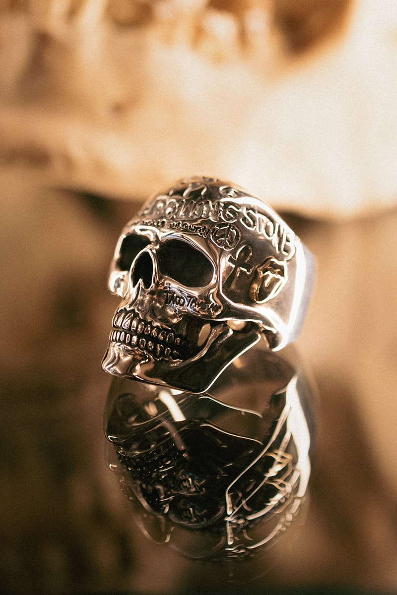 The Rolling Stones x The Great Frog Collaboration Collection Jewelry Rings Bracelets Skull Beggars Banquet Release Information