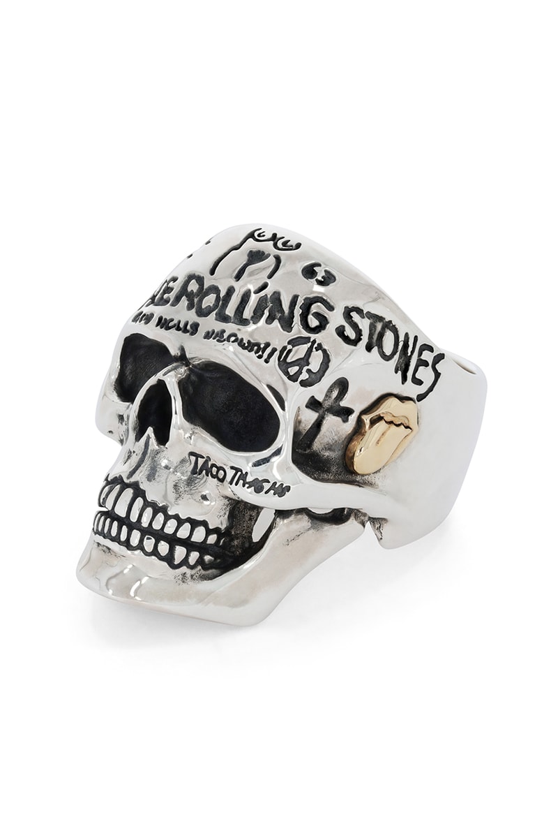 The Rolling Stones x The Great Frog Collaboration Collection Jewelry Rings Bracelets Skull Beggars Banquet Release Information