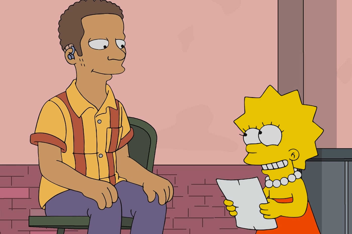 The Simpsons First Episode to include american sign language asl deaf voice actor john Autry II