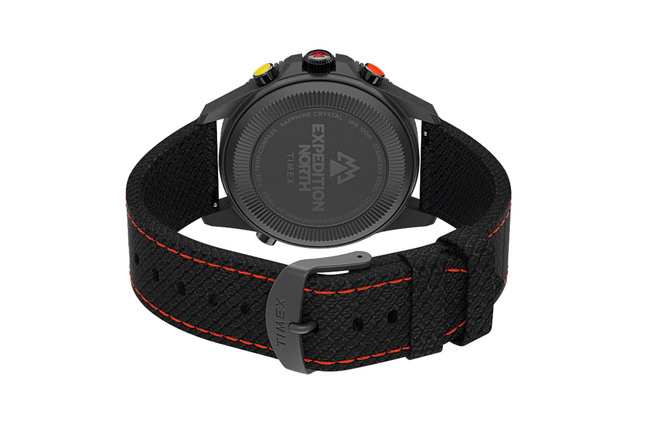 Rugged Timex Expedition North Includes Tide Indicator, Compass and Thermometer